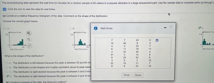 Solved d) Construct and interpret a 95% confidence interval | Chegg.com