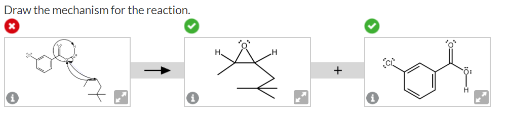 Solved Draw the mechanism for the reaction.Draw the | Chegg.com