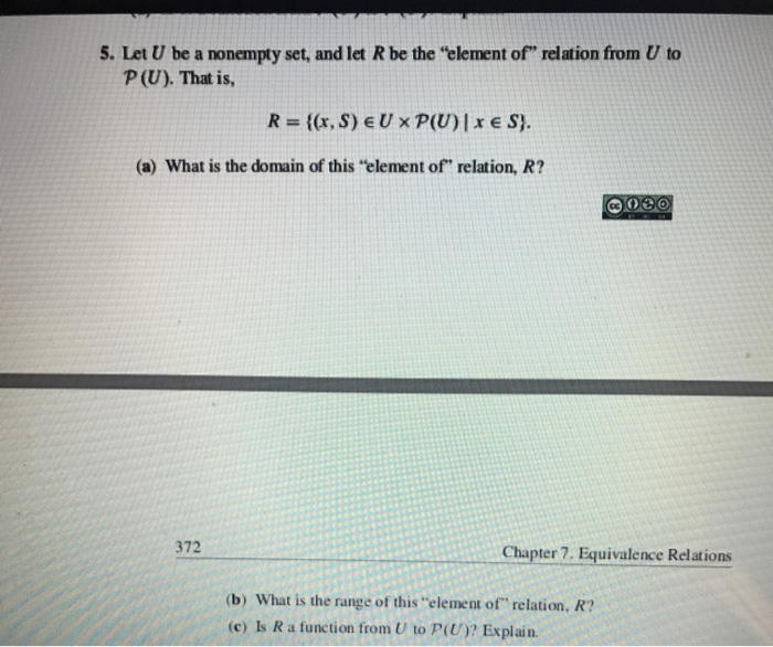 Solved 2 Let A A B C And Let R A A A C B Chegg Com