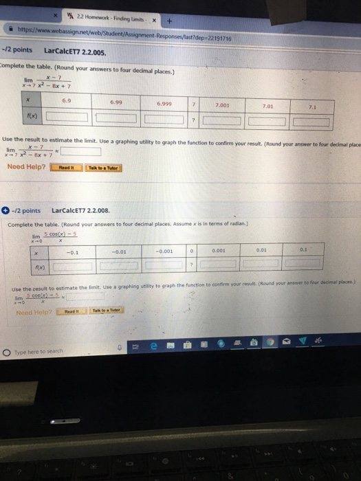 Limit of a function examples with answers pdf image