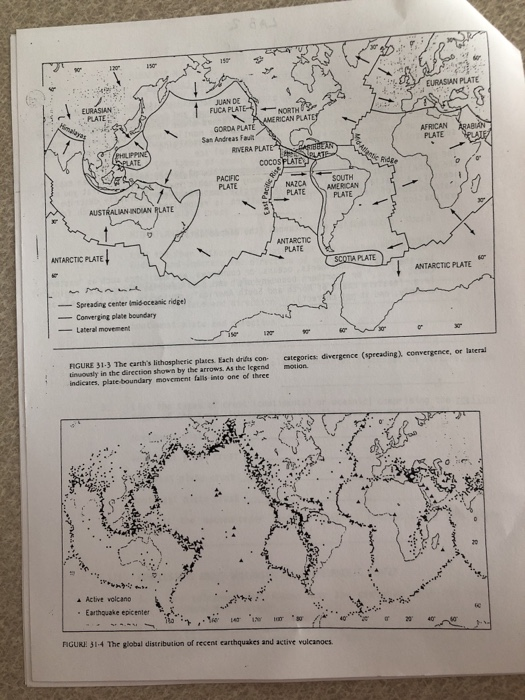 Solved Plate Tectonics and Volcanic Landforms The theory of | Chegg.com