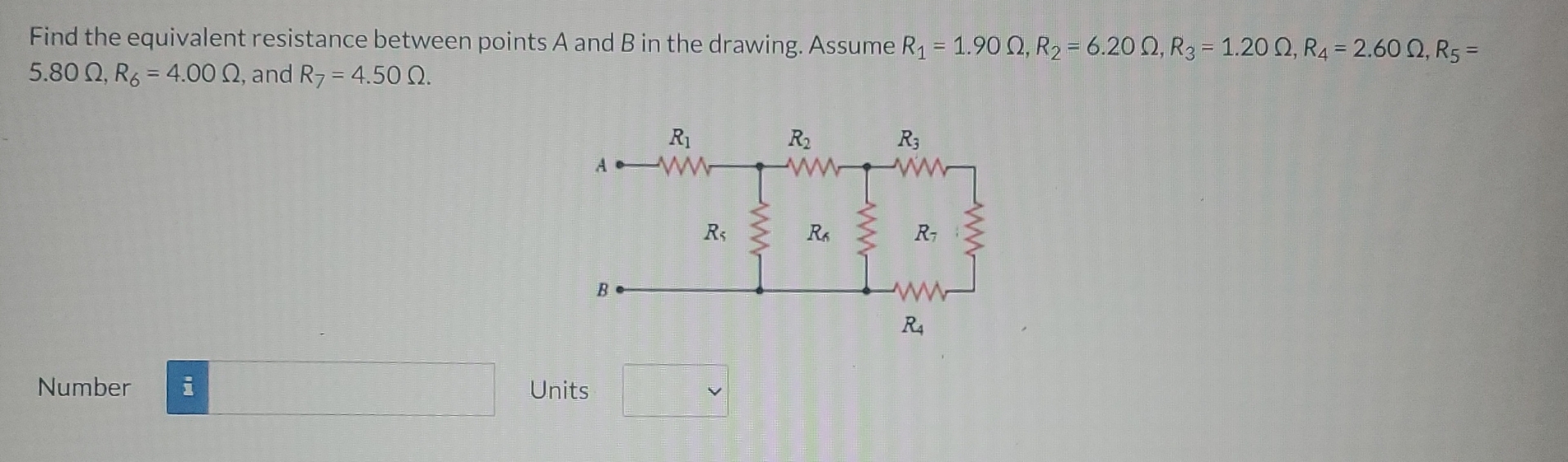 Solved Find the equivalent resistance between points A and B | Chegg.com