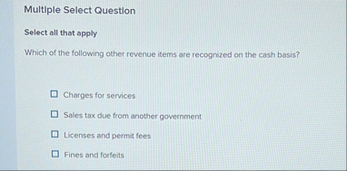 Solved Multiple Select QuestionSelect all that applyWhich of | Chegg.com