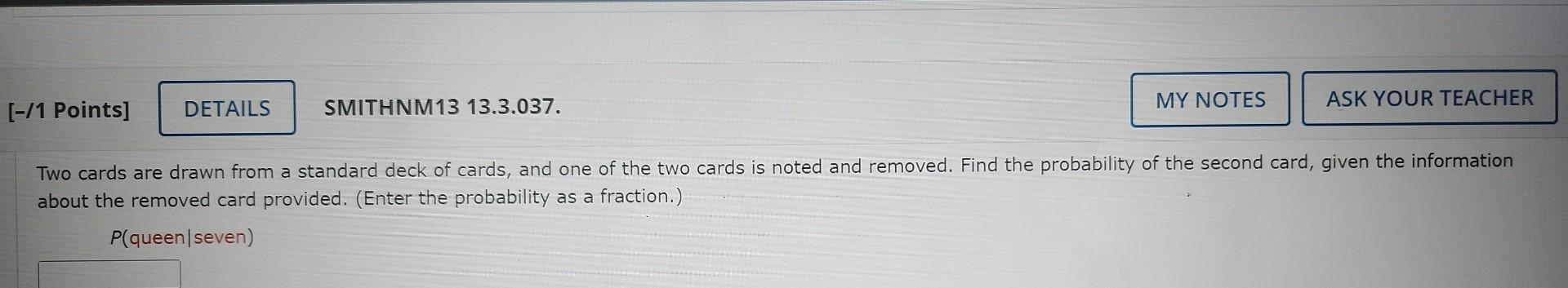 Solved Two cards are drawn from a standard deck of cards, | Chegg.com