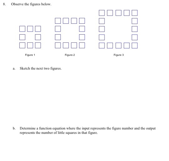 Solved 8. Observe the figures below. Figure 1 Figure 2 | Chegg.com