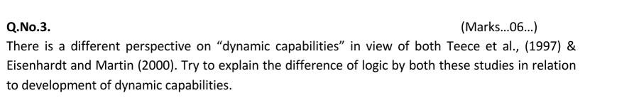 Solved Q.No.3. (Marks...06...) There is a different | Chegg.com