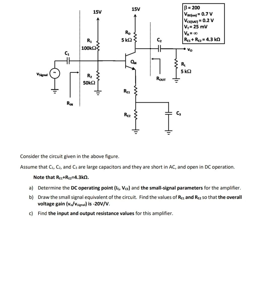 Solved Consider the circuit given in the above figure. | Chegg.com