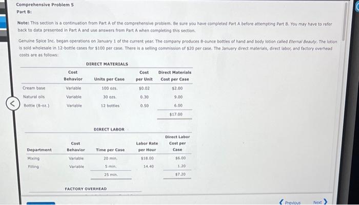 Just need help with Part B. I included Part A in case | Chegg.com