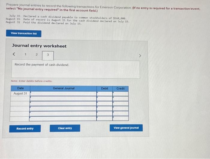 Solved Prepare journal entries to record the following | Chegg.com