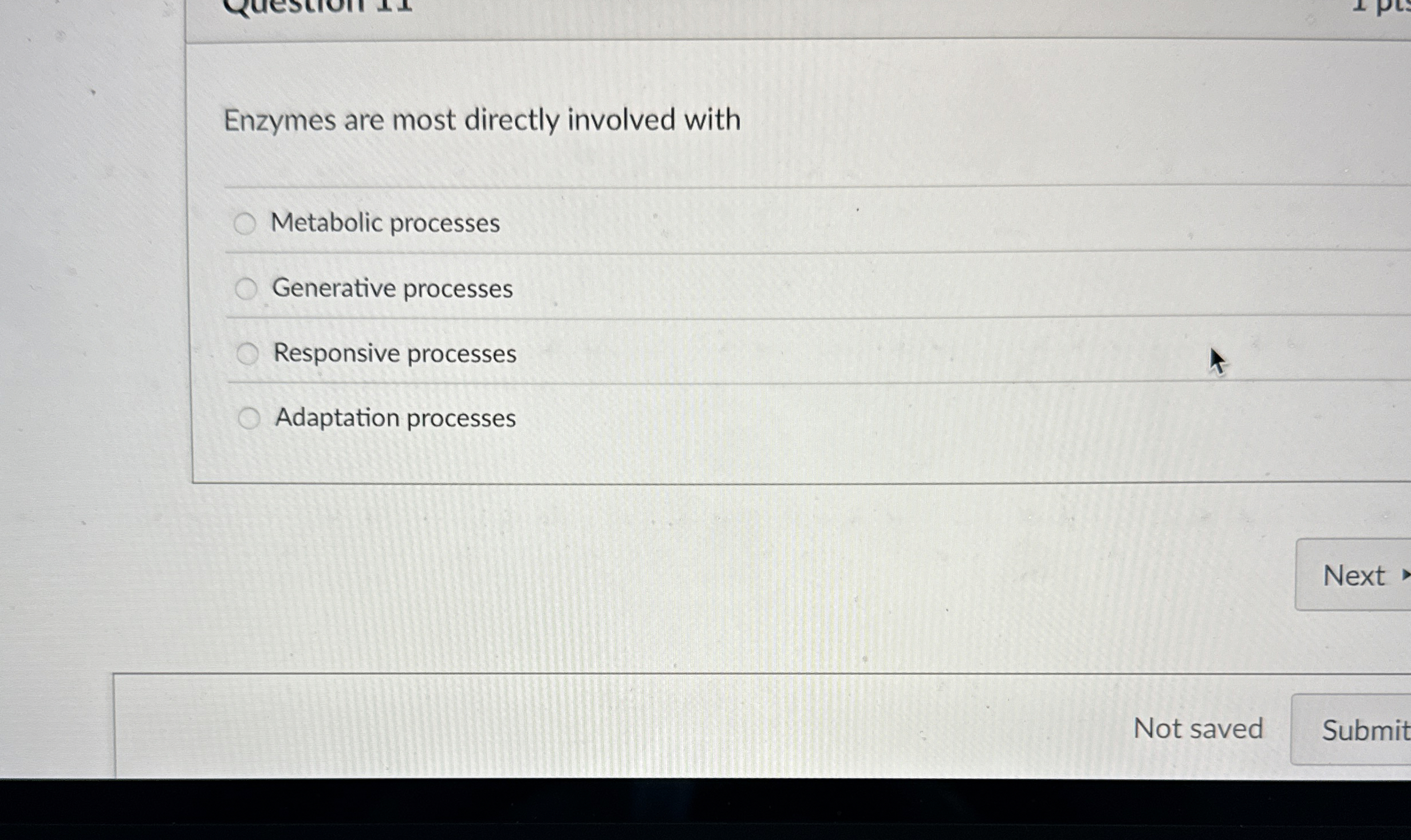 Solved Enzymes are most directly involved withMetabolic | Chegg.com