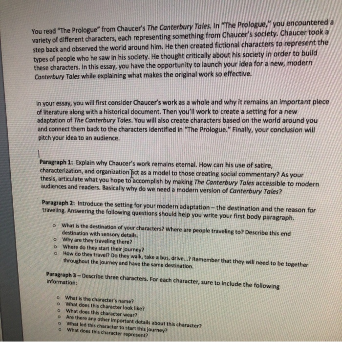 Реферат: Canterbury Tales Characters Essay Research Paper The