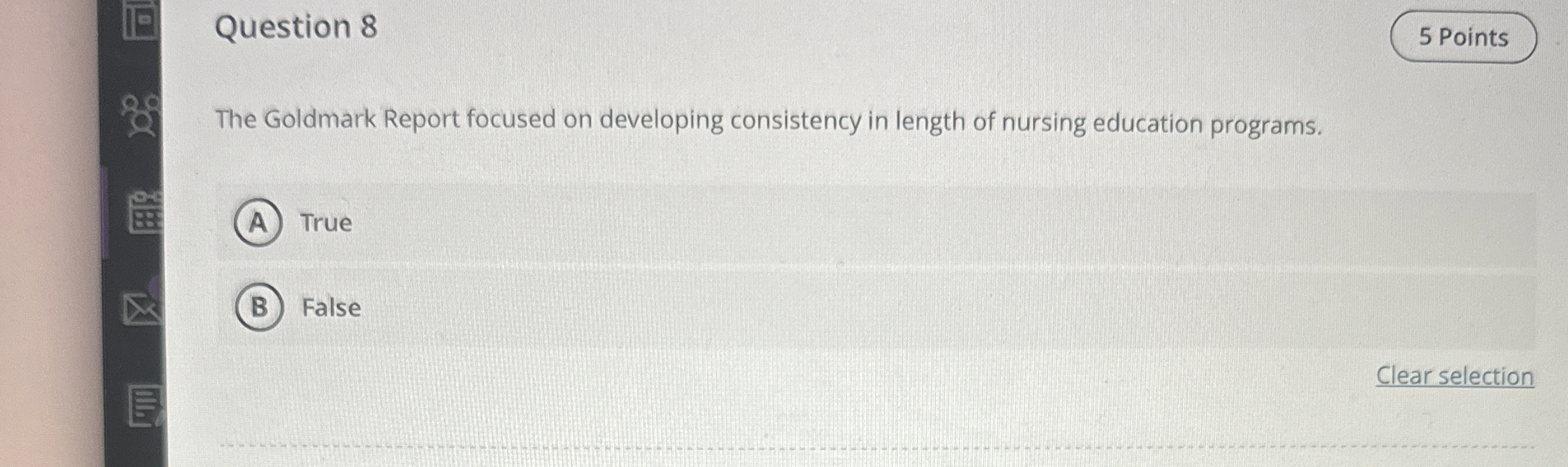 Solved Question 8The Goldmark Report focused on developing | Chegg.com