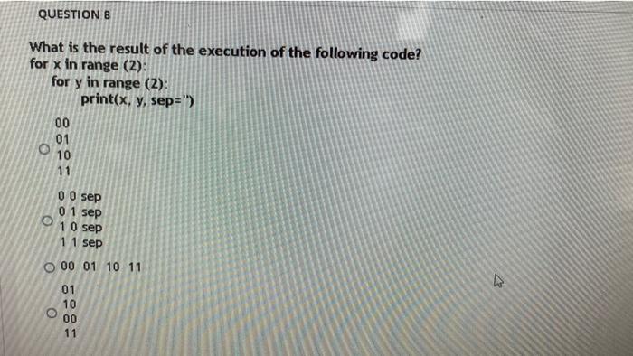 Solved QUESTION 1 In programming, what is iteration? o The | Chegg.com