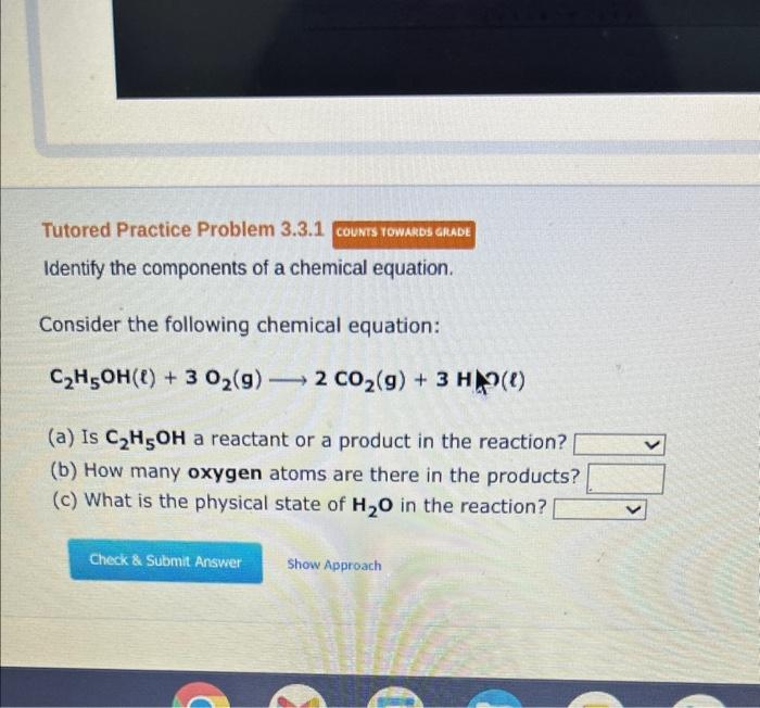 Solved C2H5OH(ℓ)+3O2( g) 2CO2( g)+3Hh(ℓ) (a) Is C2H5OH a | Chegg.com