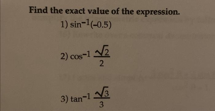 solved-find-the-exact-value-of-the-expression-1-sin-1-chegg