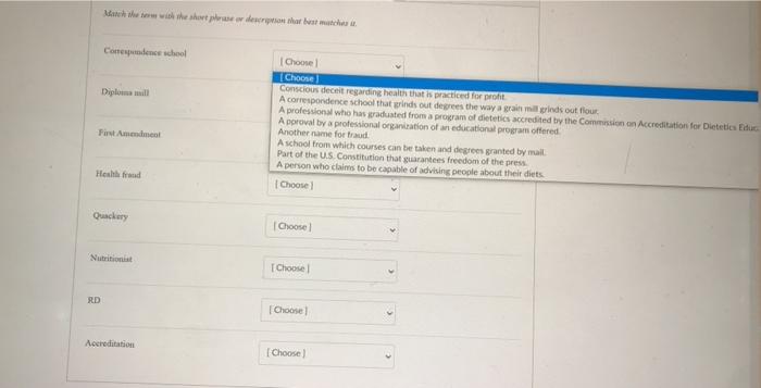 Correspondence school Diploma ili Choose Choose Conscious deceit regarding health that is practiced for prot A correspondence