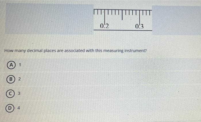 Solved 0.2 0.3 How many decimal places are associated with | Chegg.com