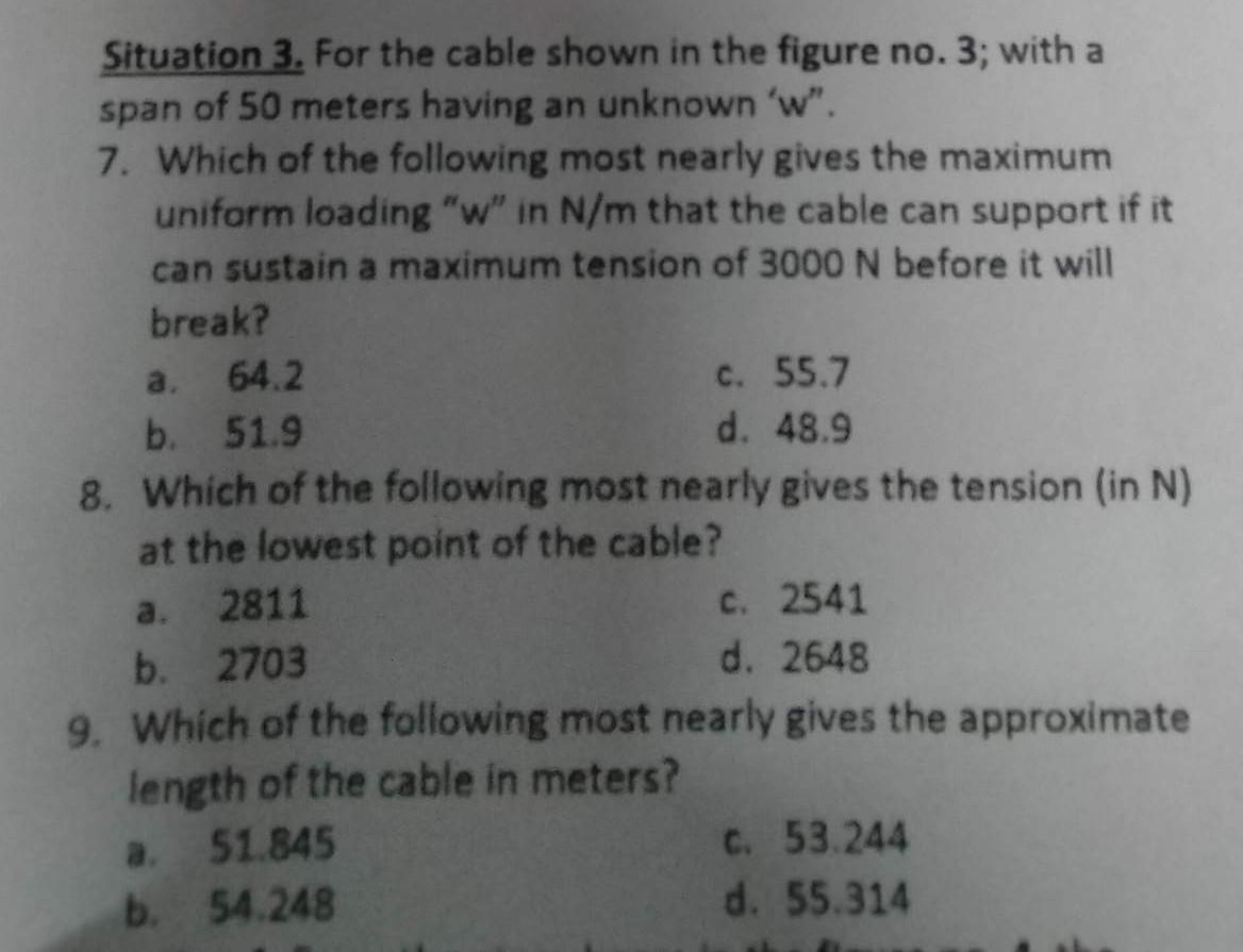 [Solved]: Figure no, 3 Situation 3. For