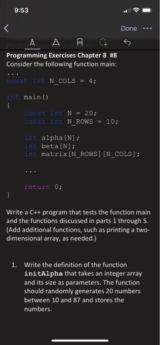 Solved 9:53 Done .. 6