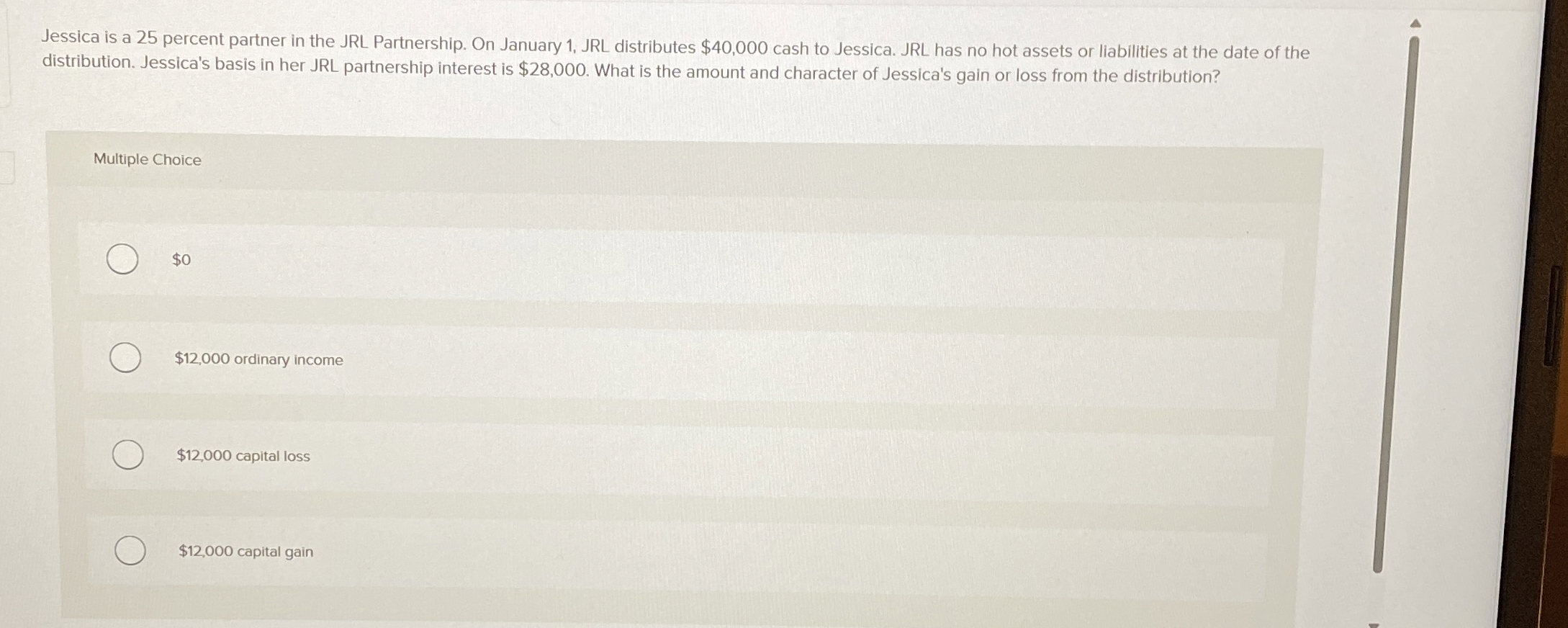 solved-jessica-is-a-25-percent-partner-in-the-jrl-chegg