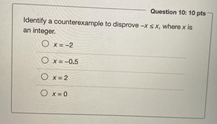 Solved Question 7: 10 pts Determine whether the given | Chegg.com