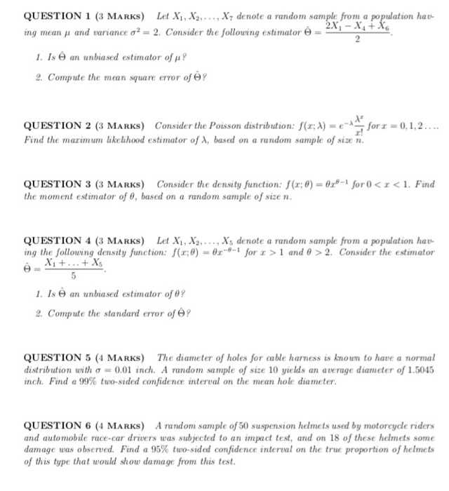 Question 1 3 Marks Le X1 X3 X Denote A Ra Chegg Com