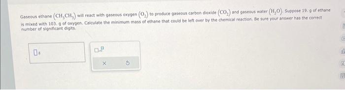 Solved Hydrogen (H2) gas and oxygen (O2) gas react to form | Chegg.com