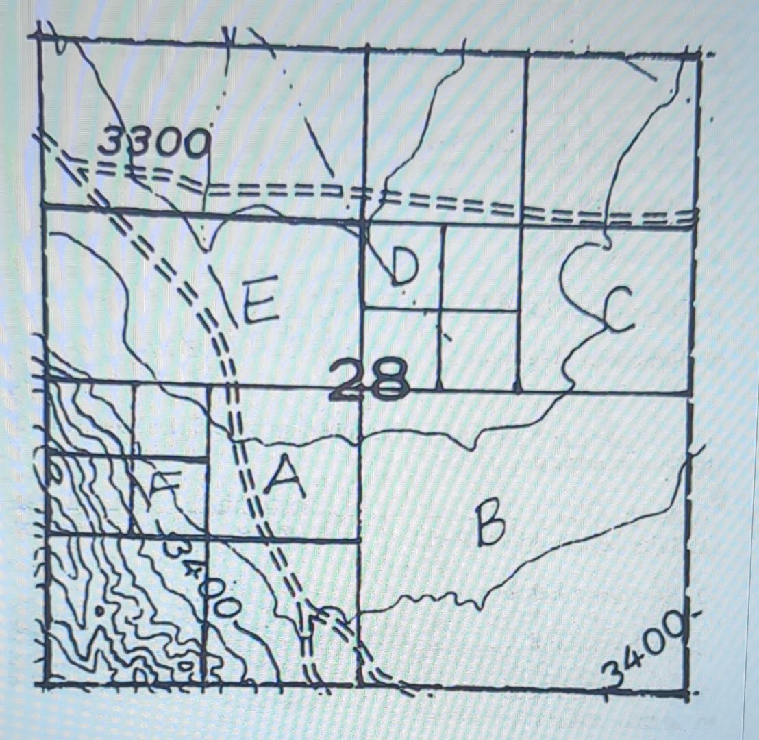 Solved Use the figure below of Section 28 to answer the | Chegg.com
