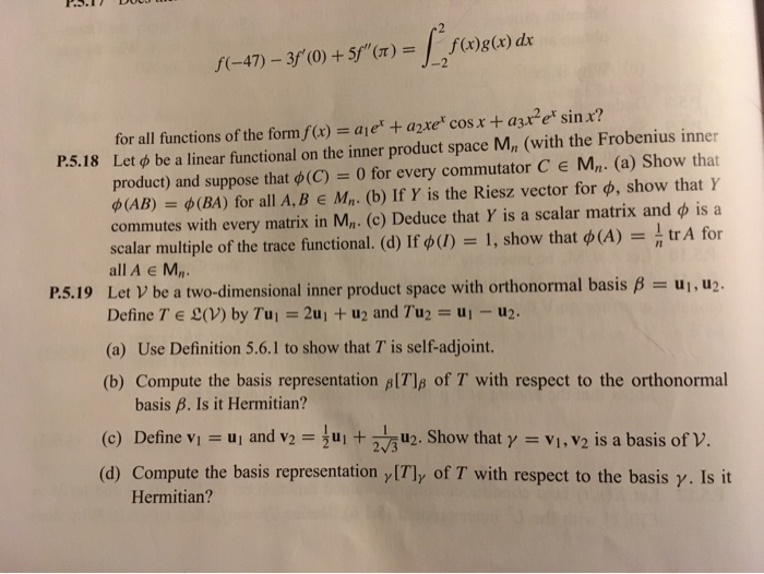 Solved Hi Can Someone Help Me With P 5 19 Just C D T Chegg Com