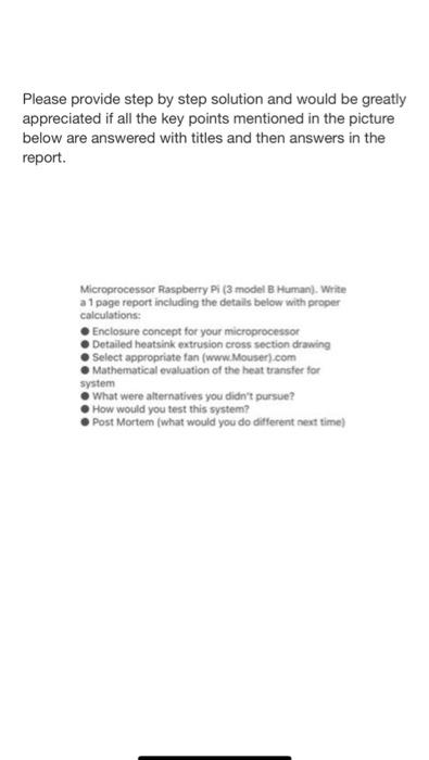 Solved Please provide step by step solution and would be | Chegg.com