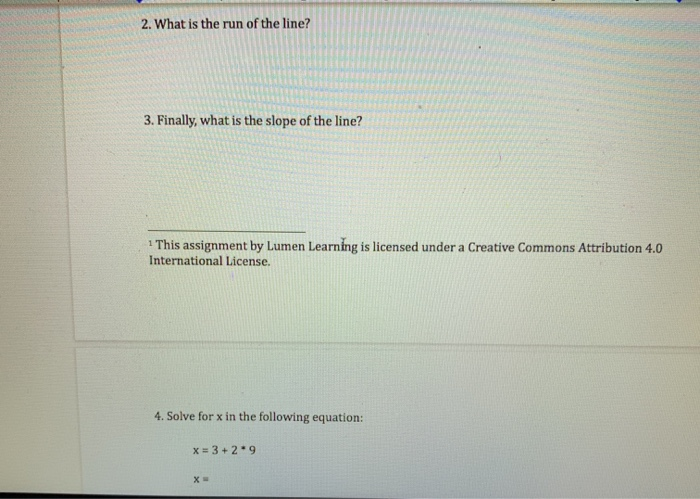 Solved Use the following graph to answer questions 1 through | Chegg.com