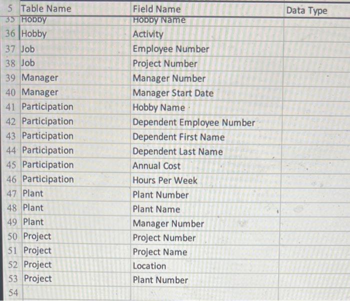 Solved Data Type Nulls Allowed? \begin{tabular}{l|l|l|l|} | Chegg.com