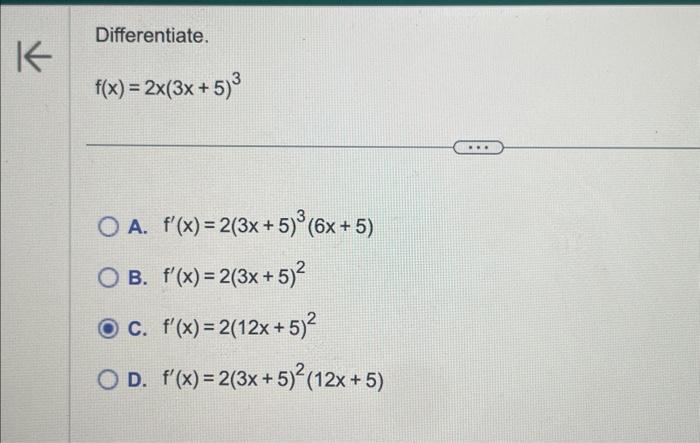 solved-differentiate-f-x-2x-3x-5-3-a-f-x-2-3x-5-3-6x-5-chegg