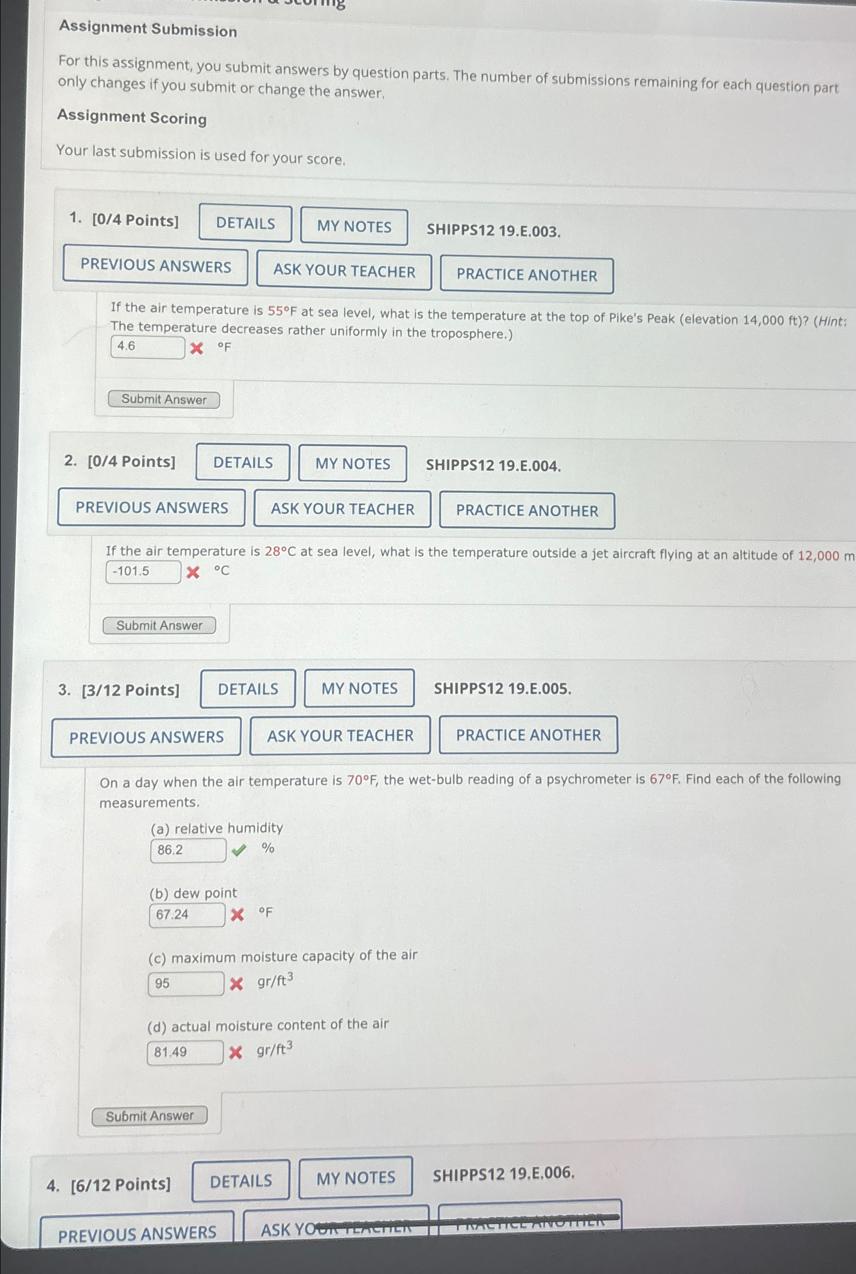 Solved Assignment SubmissionFor this assignment, you submit | Chegg.com