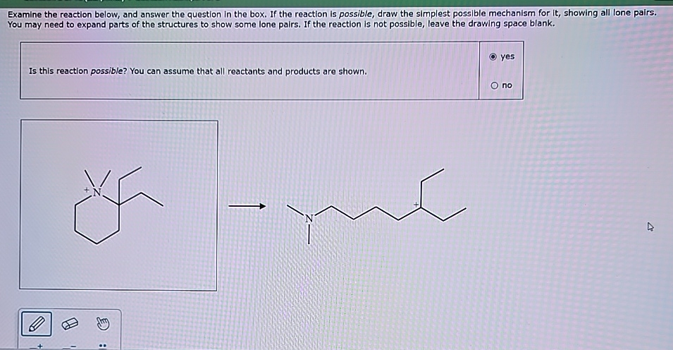 Solved Examine the reaction below, and answer the question | Chegg.com