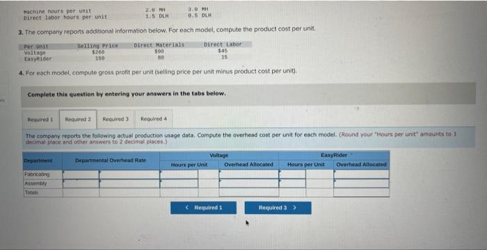 Solved Problem 17-4A (Static) Using departmental overhead | Chegg.com