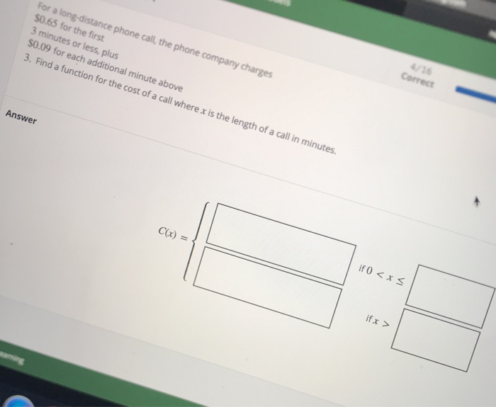 solved-for-a-long-distance-phone-call-the-phone-company-chegg