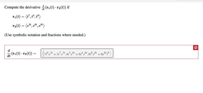 Solved Compute The Derivative R1 T R2 T If R1 T