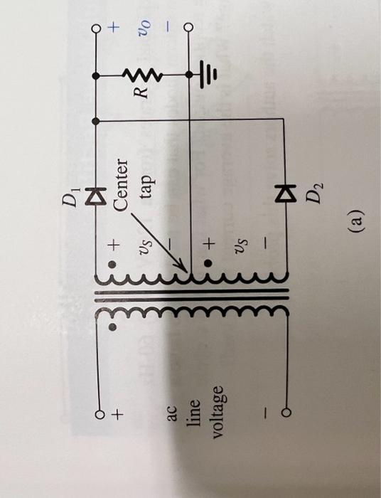 Solved D 4.71 It is required to design a full-wave rectifier | Chegg.com