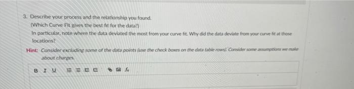 Solved 1. Design an experiment to find the relationship | Chegg.com