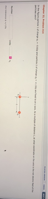 Solved Chapter 22, Problem 014 BACK NEXT In the figure | Chegg.com