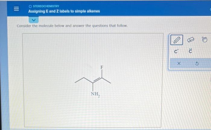 Solved Consider The Molecule Below And Answer The Questions | Chegg.com