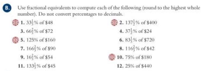 solved-b-use-fractional-equivalents-to-compute-each-of-the-chegg
