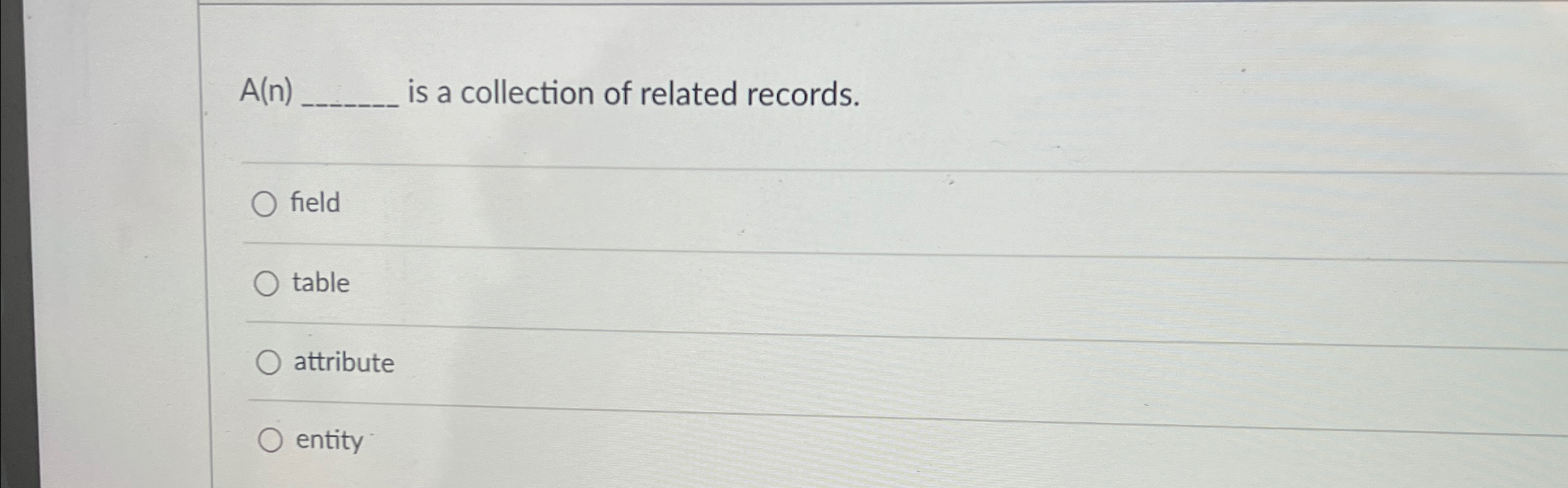 Solved A(n) q, ﻿is a collection of related