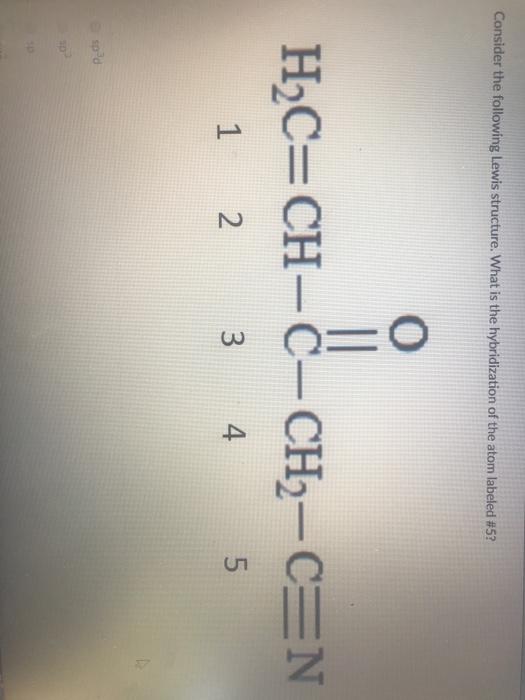 Solved Consider The Following Lewis Structure. What Is The | Chegg.com