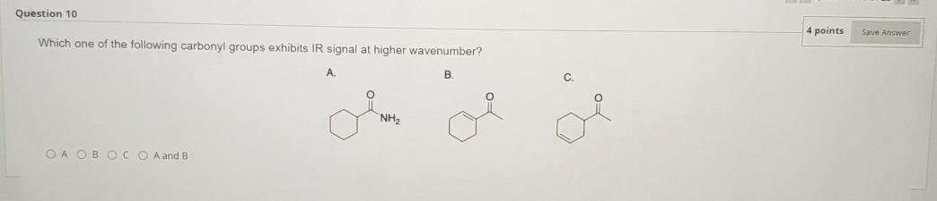 Solved Question 10 4 points Save Answer Which one of the | Chegg.com