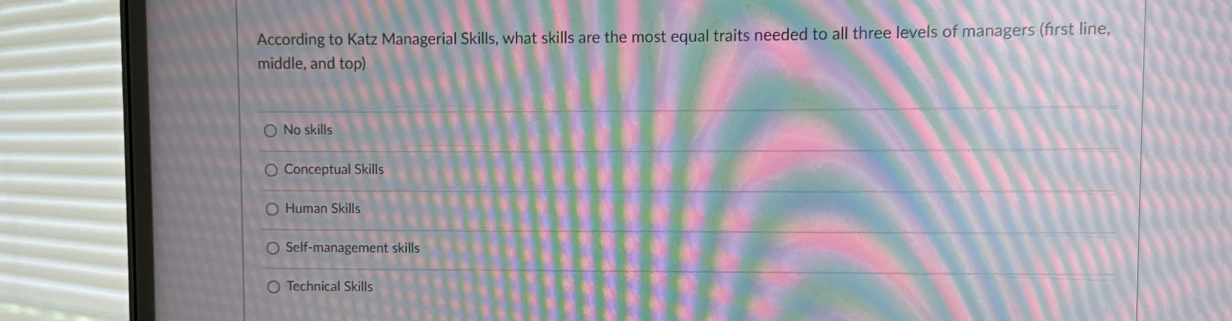 Solved According to Katz Managerial Skills, what skills are | Chegg.com