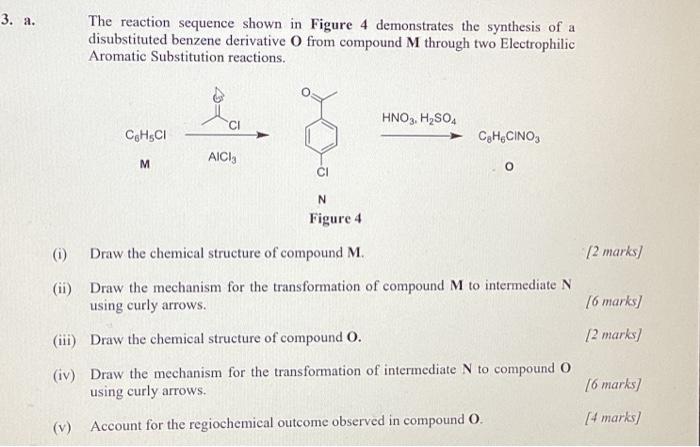 Solved The Reaction Sequence Shown In Figure 4 Demonstrates | Chegg.com