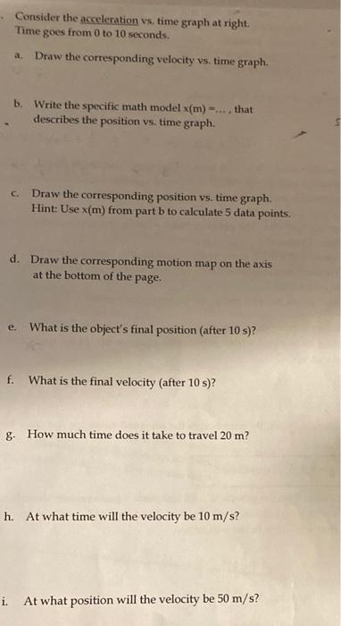Solved b. Write the specific math model x( m)=…. , that | Chegg.com