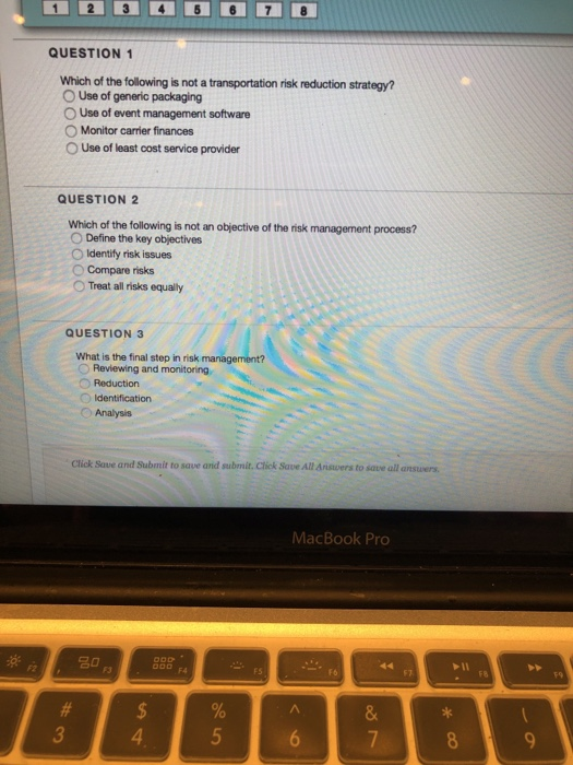Solved 3 4 5 6 8 QUESTION Which of the following is not a | Chegg.com